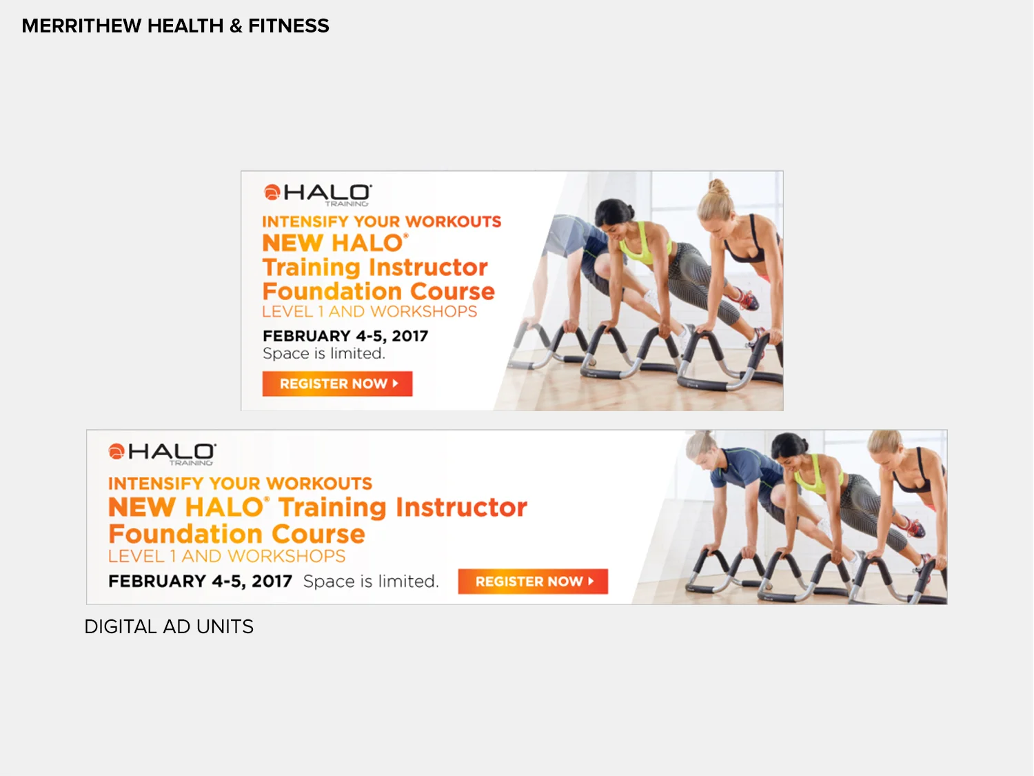 Halo® Training | Digital Ad Units