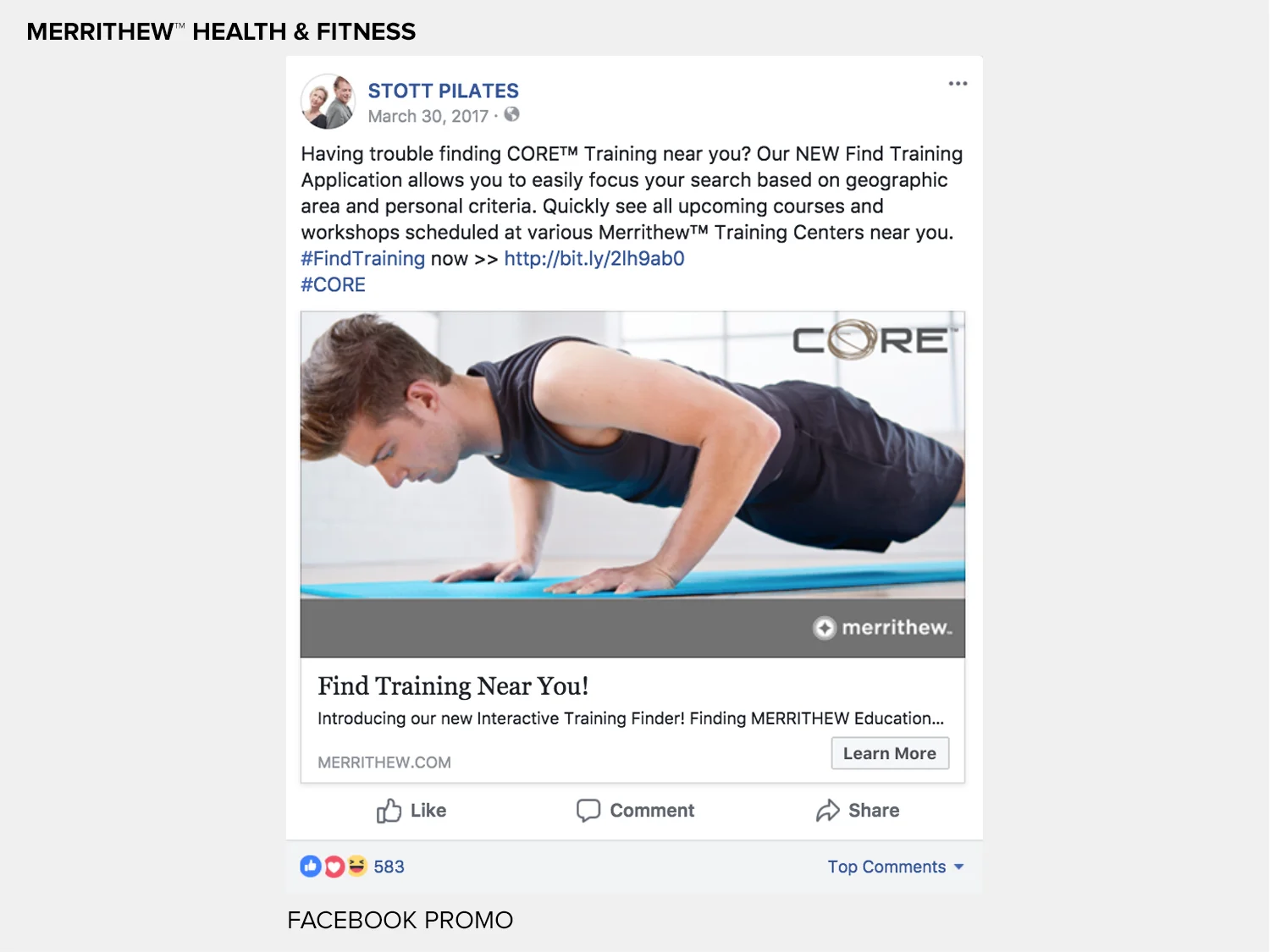 Merrithew™ Facebook Promo