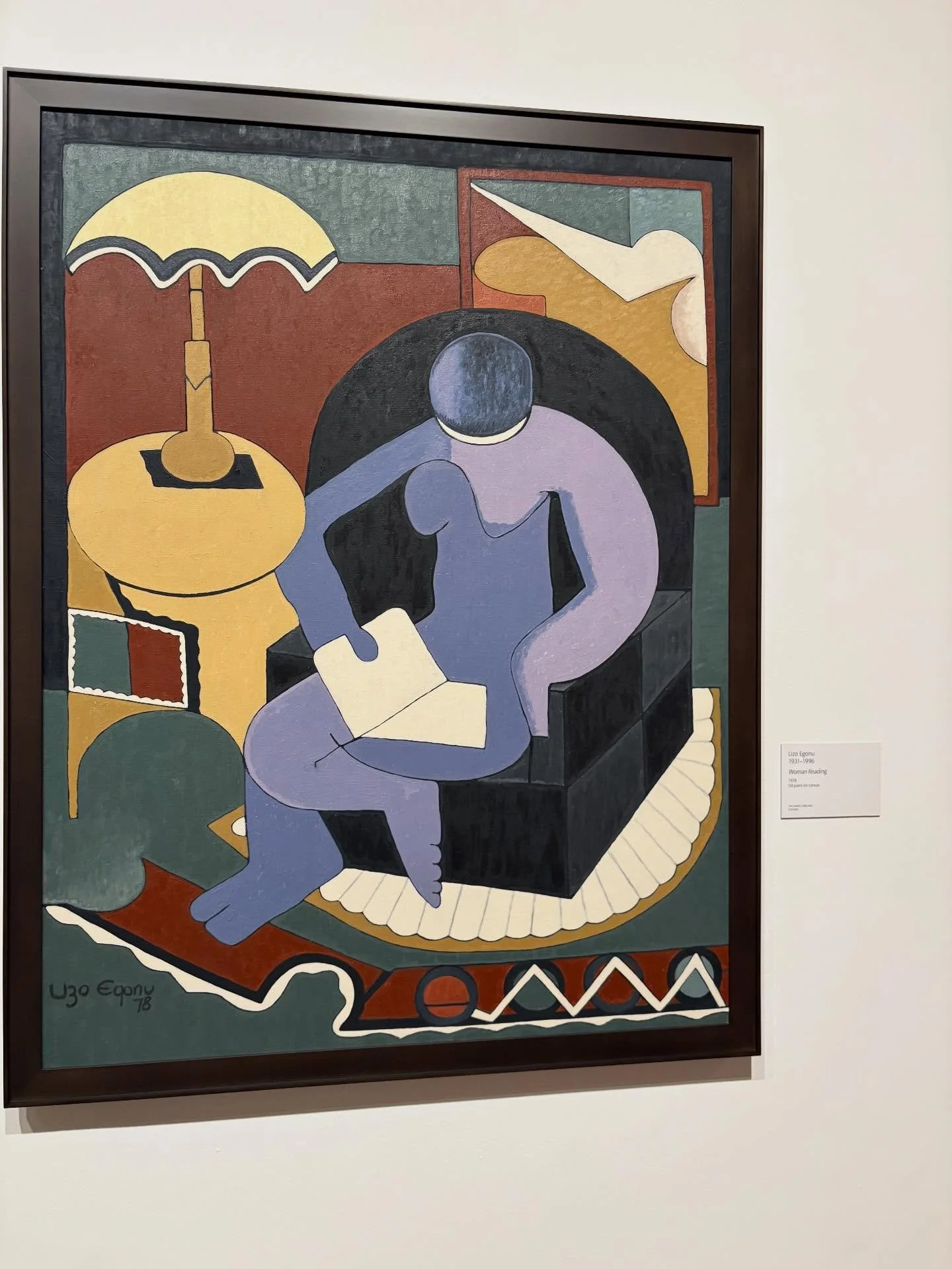 Elevated experience going to tate modern last weekend to see Nigerian modernism exhibit. Major gap in my art history knowledge and feel revitalising to contemporary painting practice