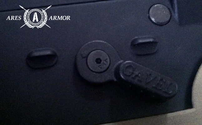 Ares Armor Gavel Ambidextrous Safety Selector
