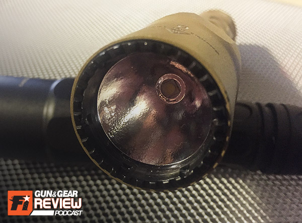 The business end of this light is very sturdy.