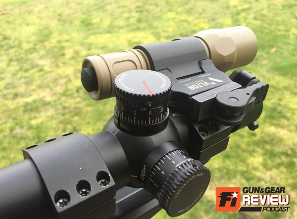 Got tactical scope rings? The SM-O makes for a great optic mounted light for nighttime shooting without interfering with scope turrets. 