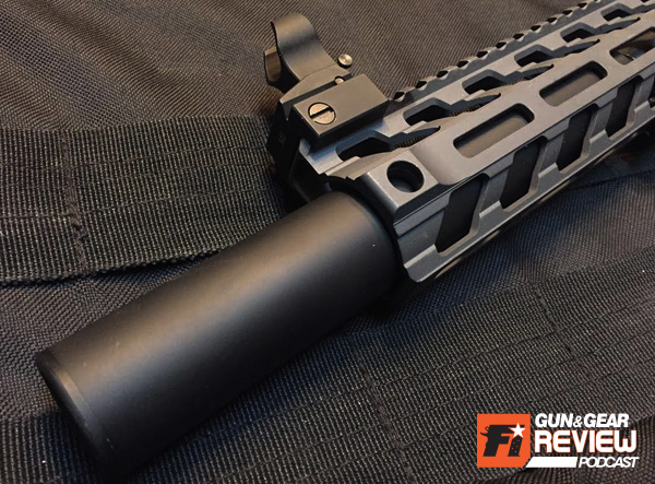 The narrow inside diameter of 1.34" will rule out some suppressors if you're planning on overlap, luckily the ECO/EVO 9 by AAC is 1.25" wide.