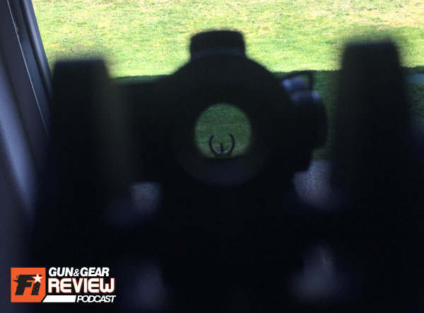I prefer absolute co-witness so I can align the circles of my rear aperature, optic tube and crescented front sight hood, but sadly I will have to make do with this until I upgrade my optic to an Aimpoint.