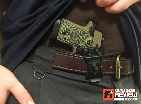 The Annihilation can also be used as AIWB (appendix inside the waistband) and can be easily adjusted for comfort in your sitting down.