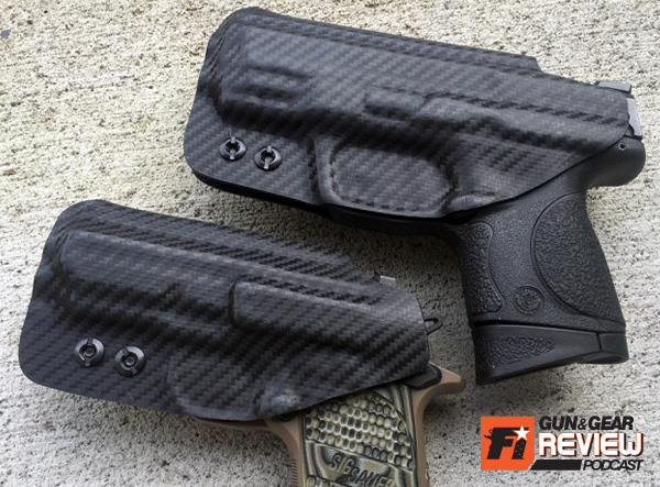 The kydex covers the mag release to prevent any unintended mag drops