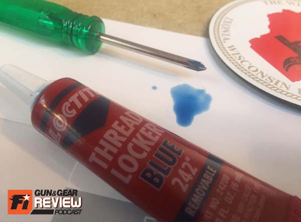 I used the tip of a small narrow phillips screwdriver to apply the blue Loctite to the disconnector adjustment screw... its a tight space so this was the easiest solution.