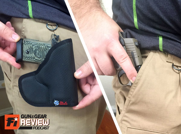 In the DeSantis Nemesis holster, the P938 practically melts into your pocket. Any minor imprinting would be taken as a wallet or bulky smart phone instead of a gun, even with the extended magazine.