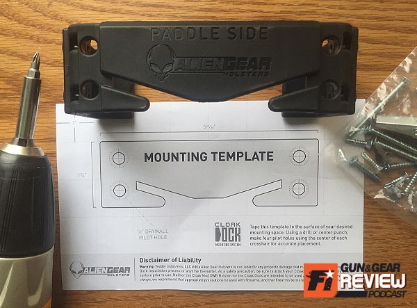 The template makes it super easy to mount the dock wherever you want, and the screws, anchors and drill bit included mean no trips to the hardware store.