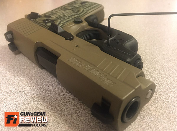 The two main housing screws are tiny, so be sure not to lose them. The laser seems to return to zero when you take the Laserguard off and back on, as long as you tighten them the same as you had when you zeroed in the first place.