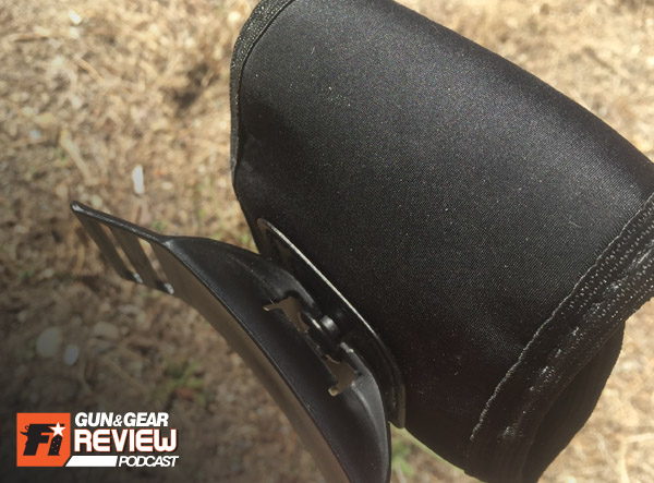 When attached to the belt, the Stratus can pivot freely 360 degrees.