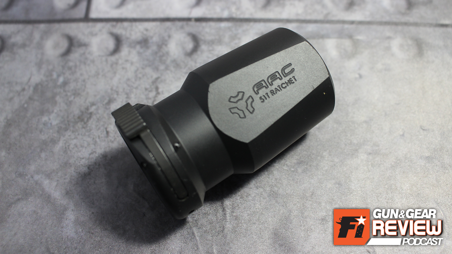 The BlastOut is angled like a stealth aircraft, which looks good aesthetically but also helps with leverage during installing and removing.