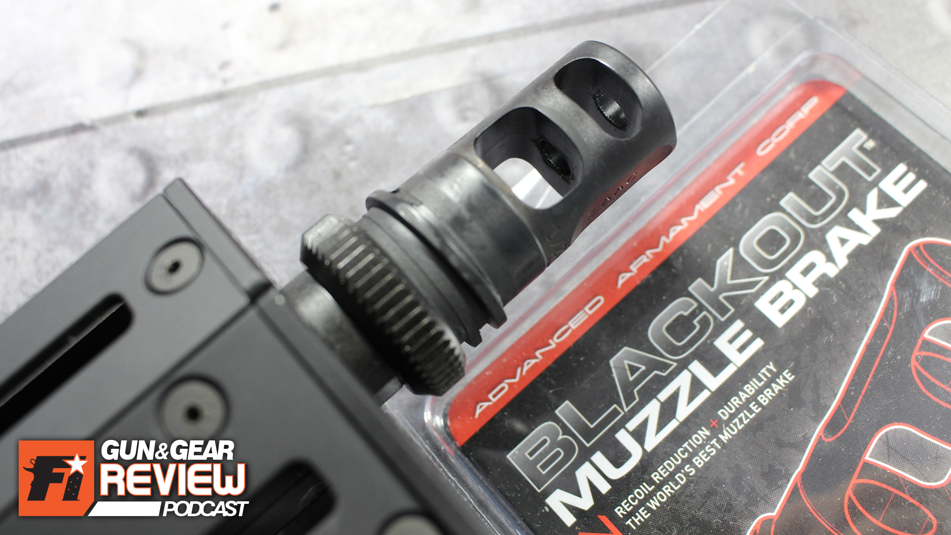 I installed the 51t BlackOut Brake on my IWI Tavor in anticipation for a M4-2000 5.56 suppressor.