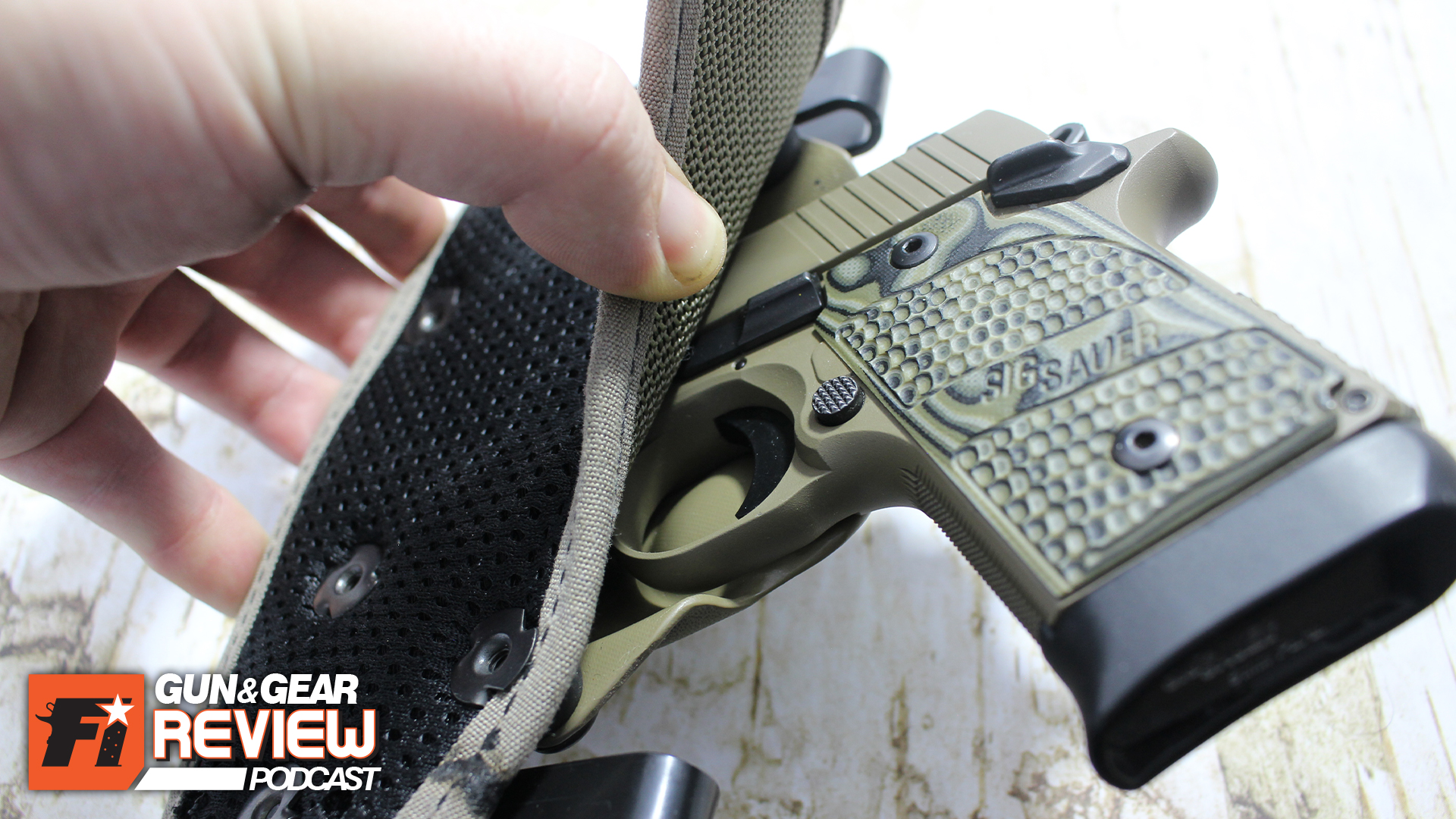 The way the posts are located, there's not al ot of support keeping the backing against the trigger guard on the AIWB.
