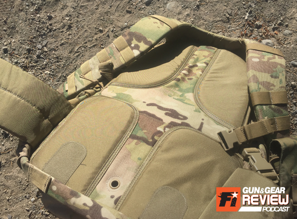 The padding and support structure designed in the back of the Rush 72 is well designed.
