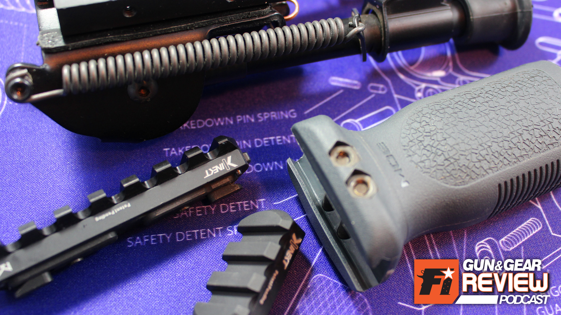 M-LOK did away with full picatinny quad-rail handguards. Now the Kinect QD rail does away with the allen wrench.