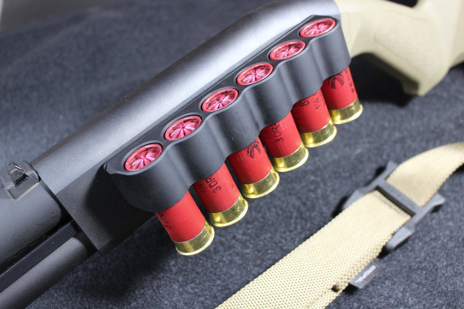 Mesa Tactical Saddle Rail 5インチ 6シェル M870 Mesa Tactical Side