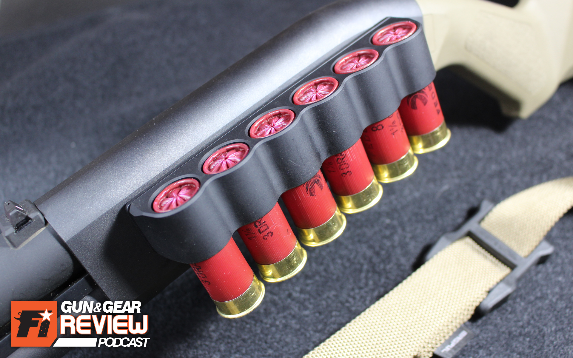 Reloading a shotgun is easier when shells are positioned close to the receiver's ports.