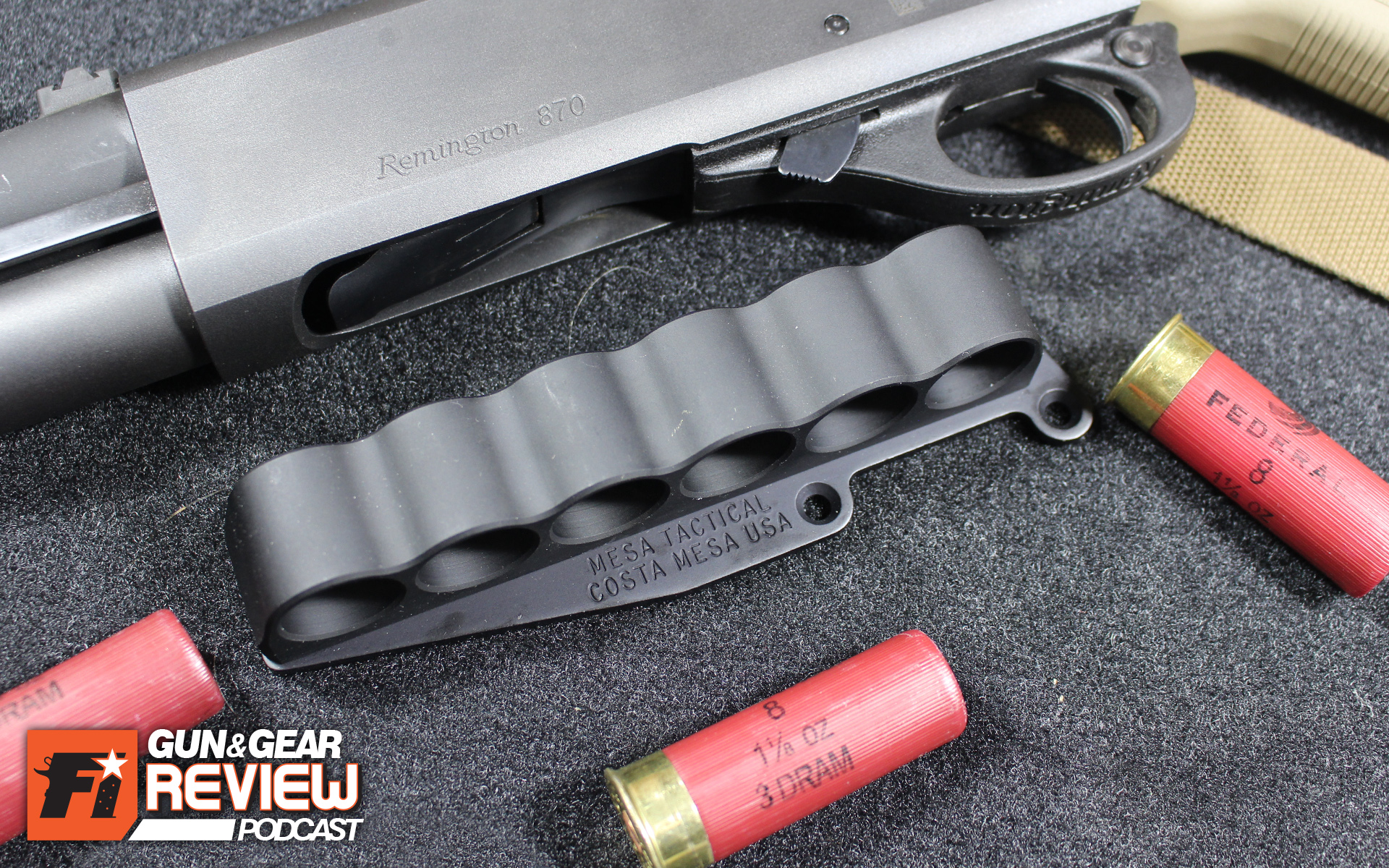 The Mesa Tactical SureShell is a rugged and solid side saddle.