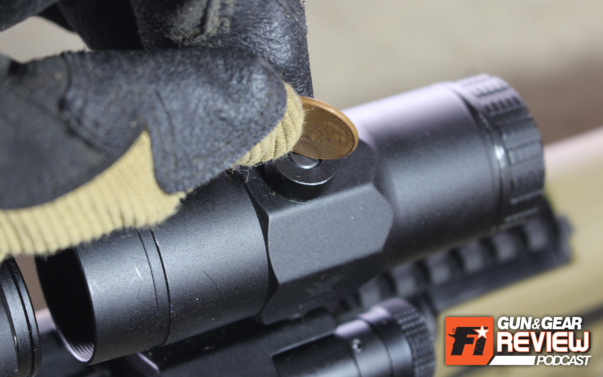 A flathead screwdriver, pocket knife, or a penny or dime can be used to zero the partnered red dot's reticle within the magnifier's view.