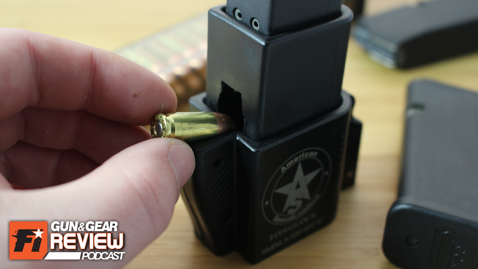 The rounds slide down a sloped ramp into the nest itself. If the whole assembly isn't vertical enough, the round could fall into the internals and jam up the loader all together.