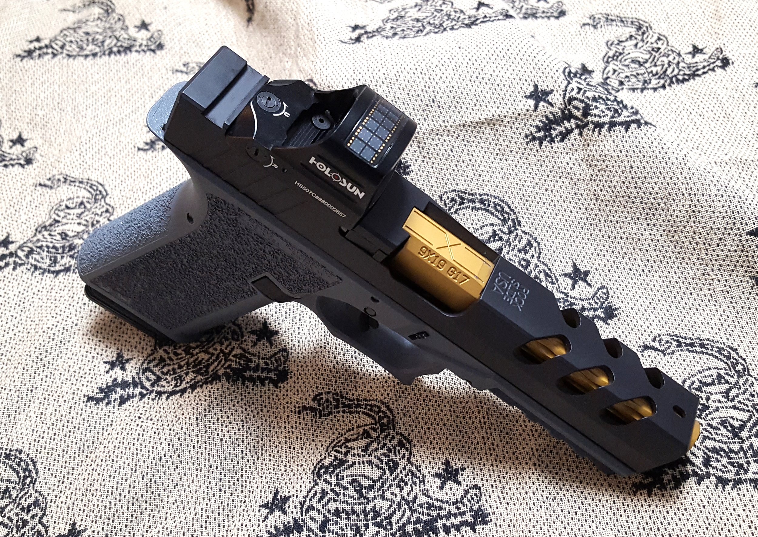 RS2C9-RMR Rock Slide USA Upper For Glock 19 GEN3 9mm ODG Lifetime Warranty 