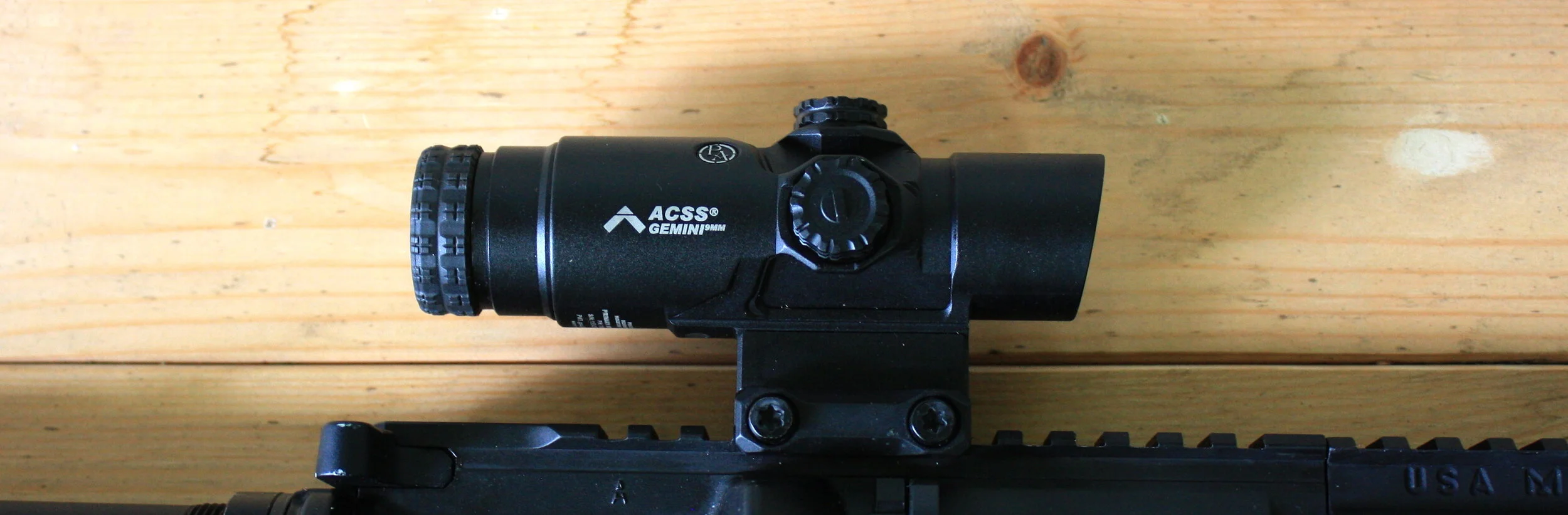 Primary Arms GLX 2x prism w/ACSS Gemini 9mm reticle