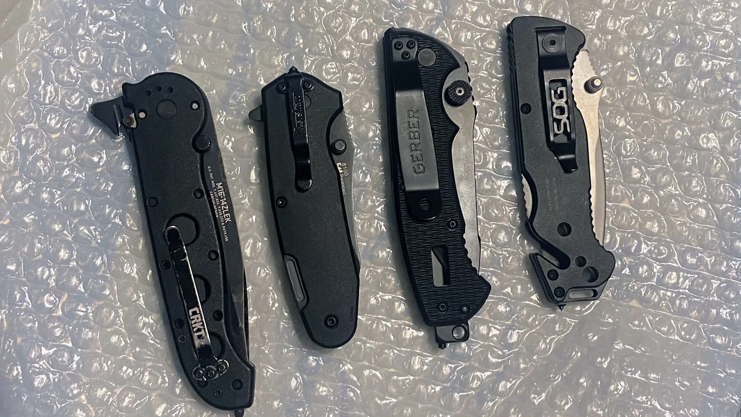 EDC Knife comparison