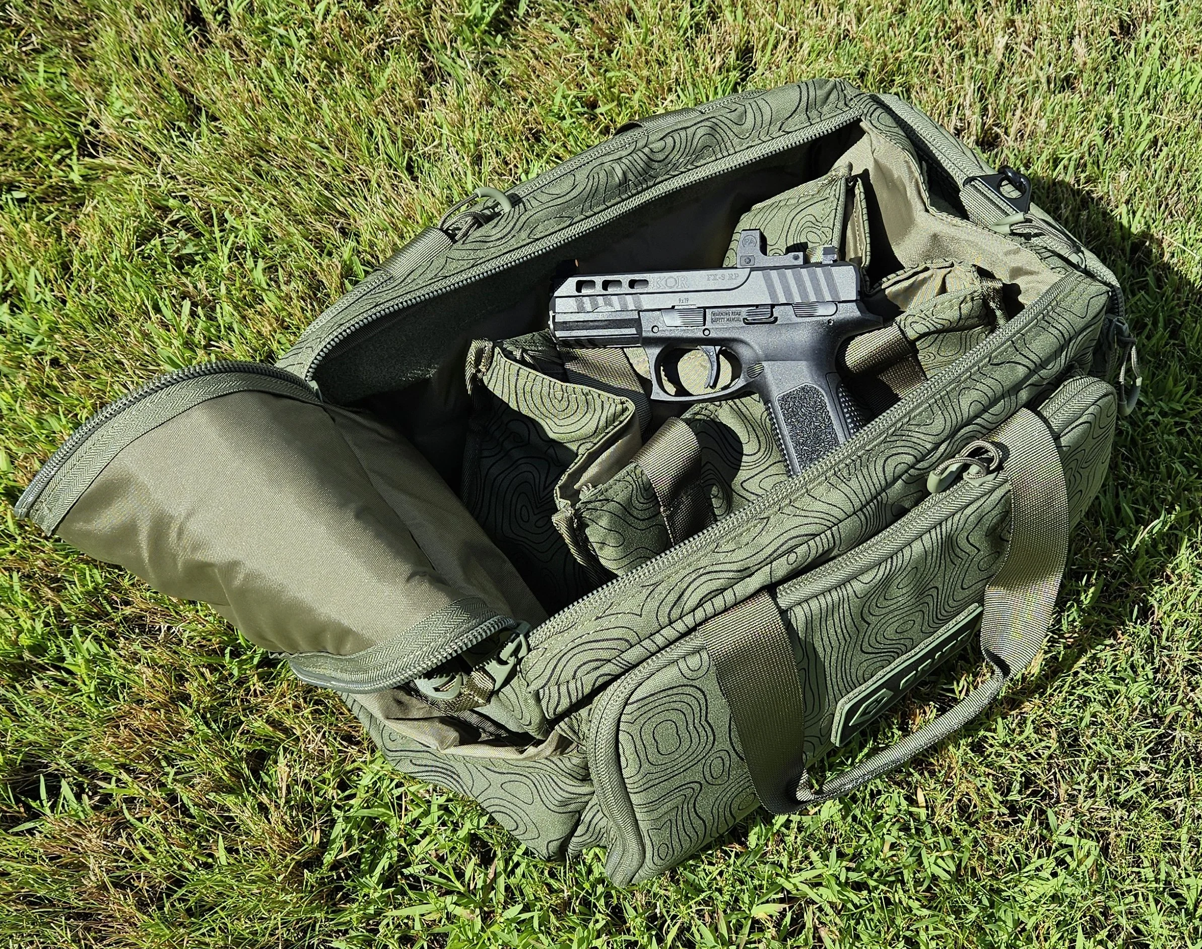 Kylebooker Tactical 14” Pistol Case – Range Bag For Hunting, Handgun Storage & Carry