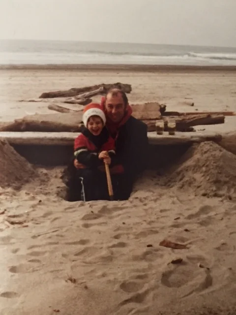 Building a fort with Don .JPG