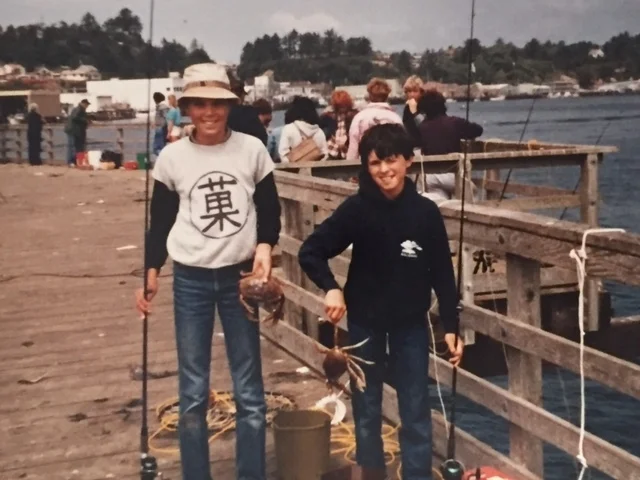 Crabbing with cousin Jason .JPG