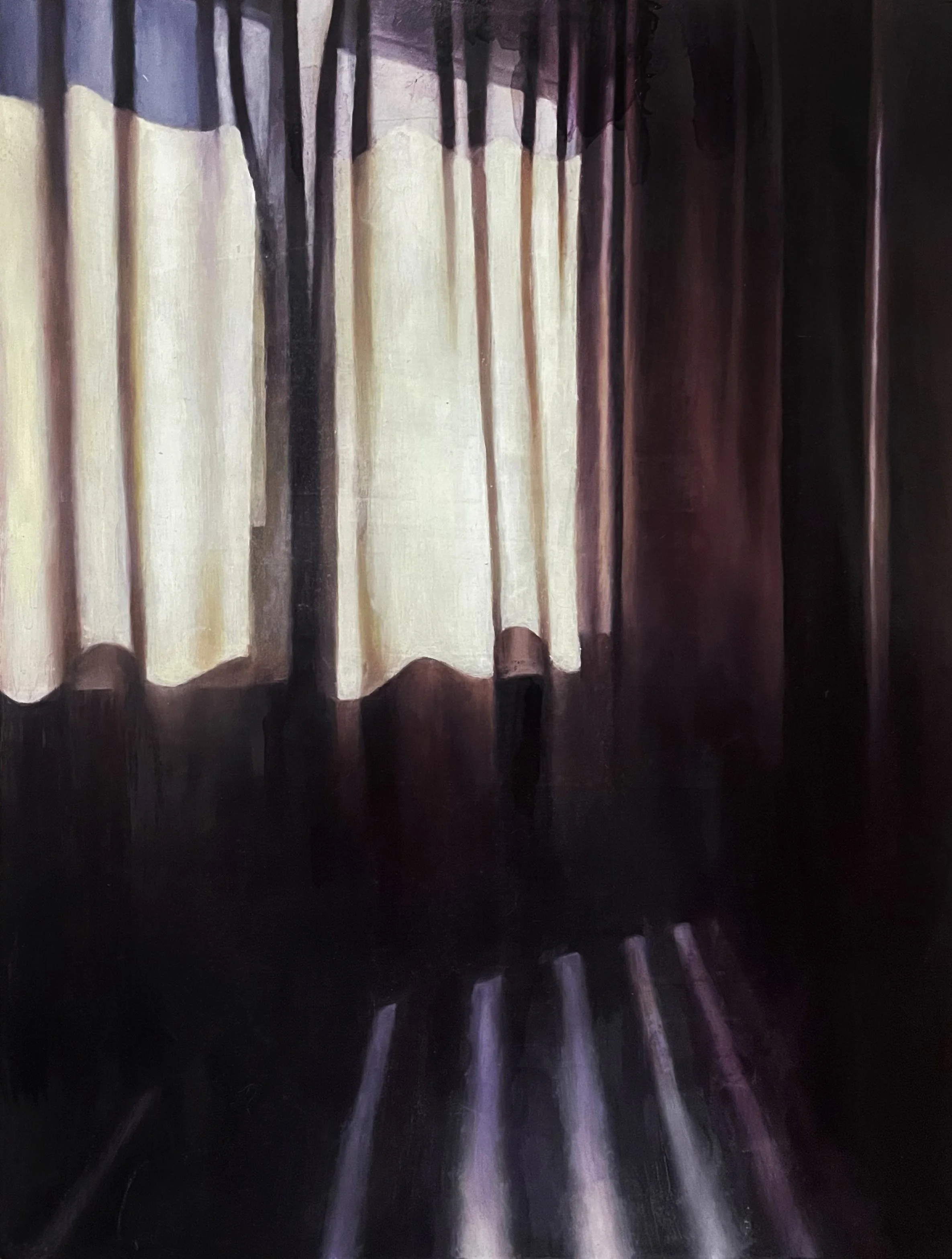 Quiet Light #1 Oil on panel, 12 × 9 inches, 2025