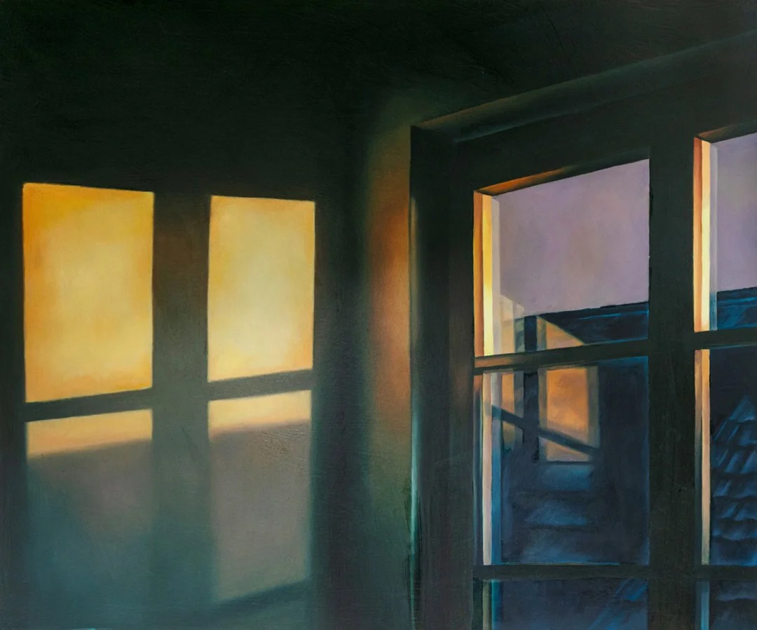  ‍          ‍ Quiet Light #8  Oil on panel, 20 × 24 inches, 2026 