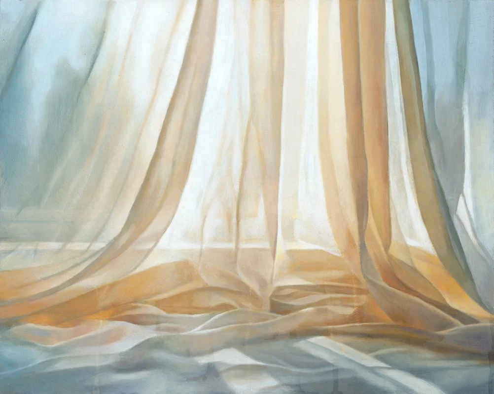            Sundial #4  Oil on panel, 16 × 20 inches, 2026 