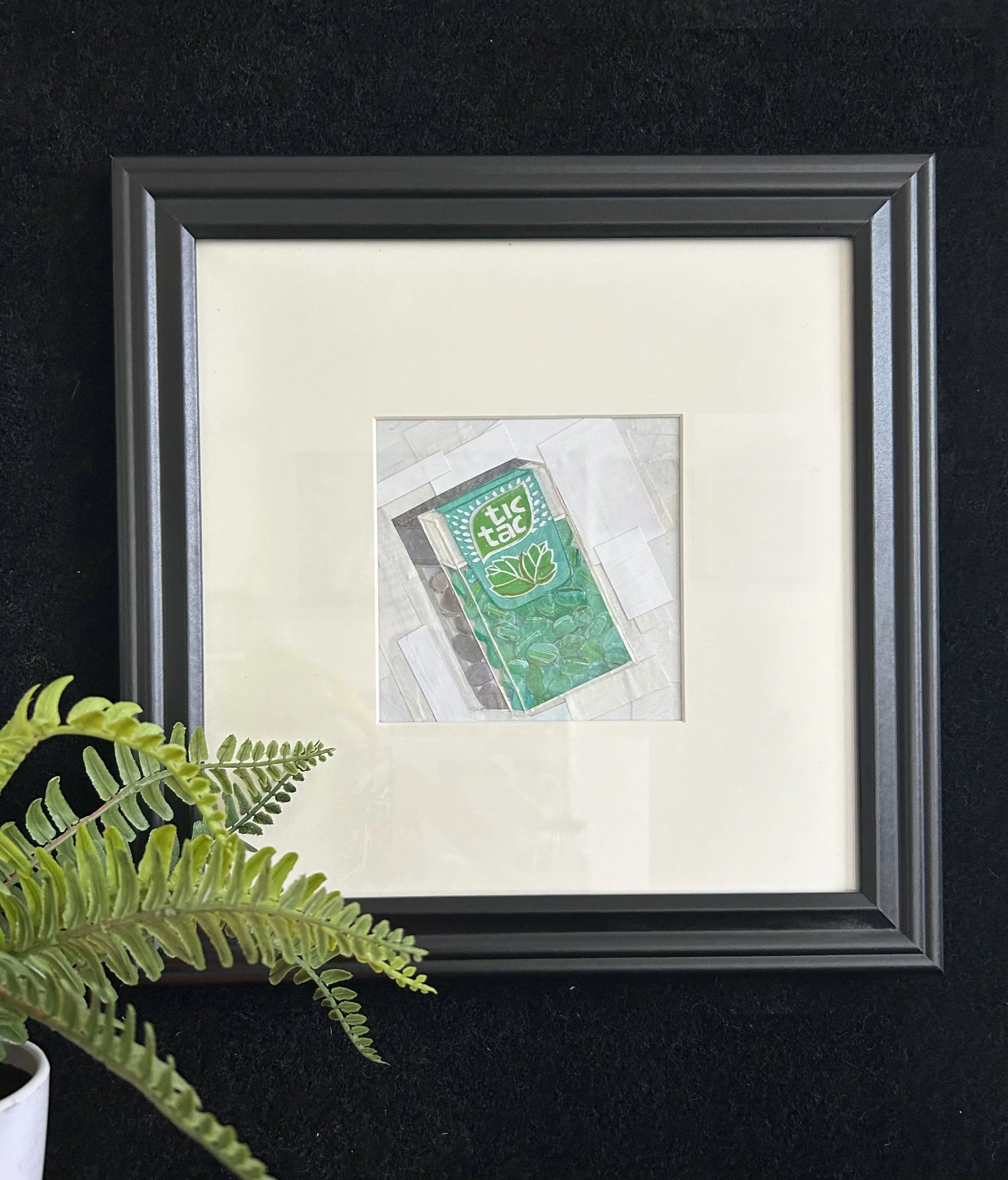 Wintergreen Tic Tacs Original Collage