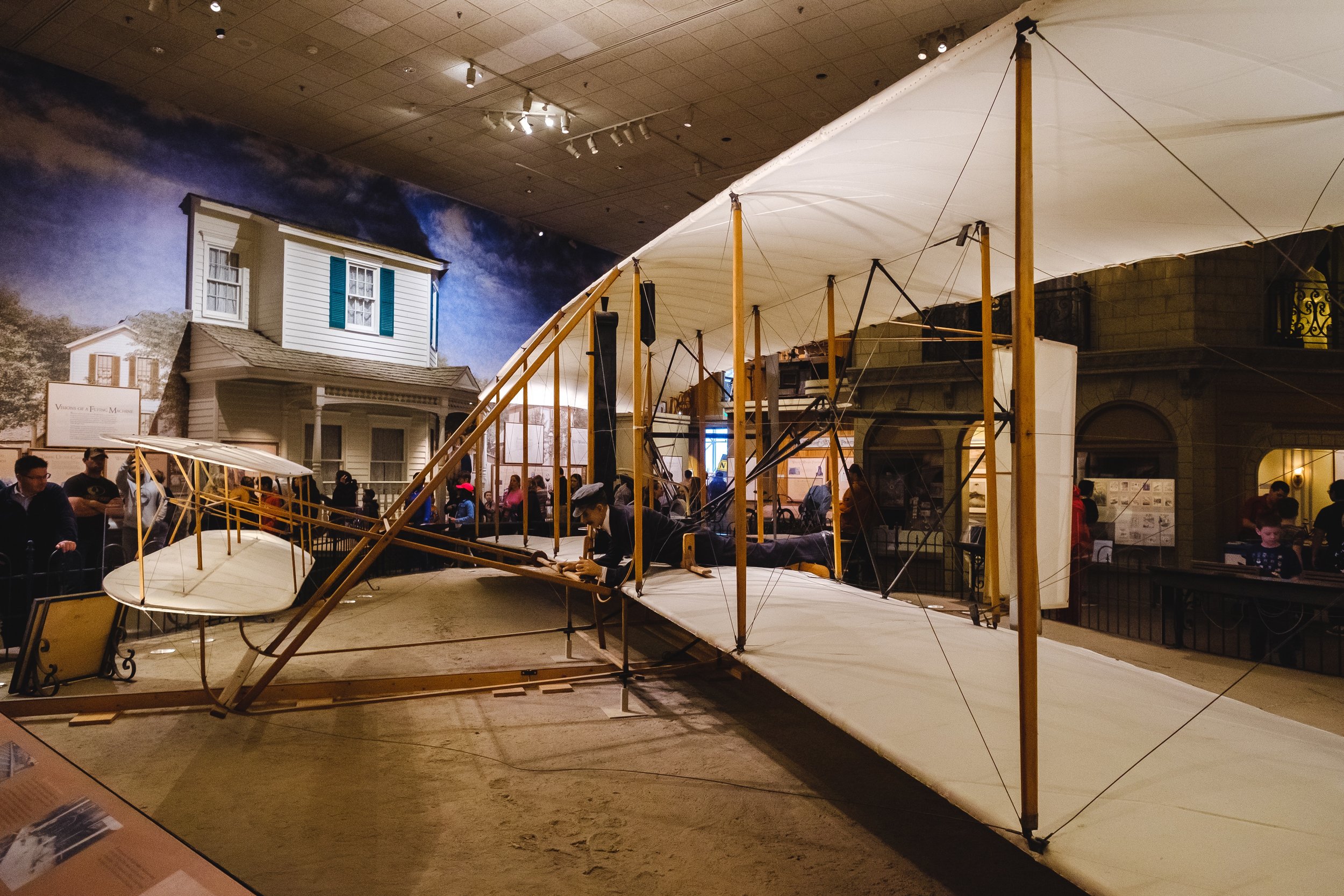  The Wright Brother’s plane. 