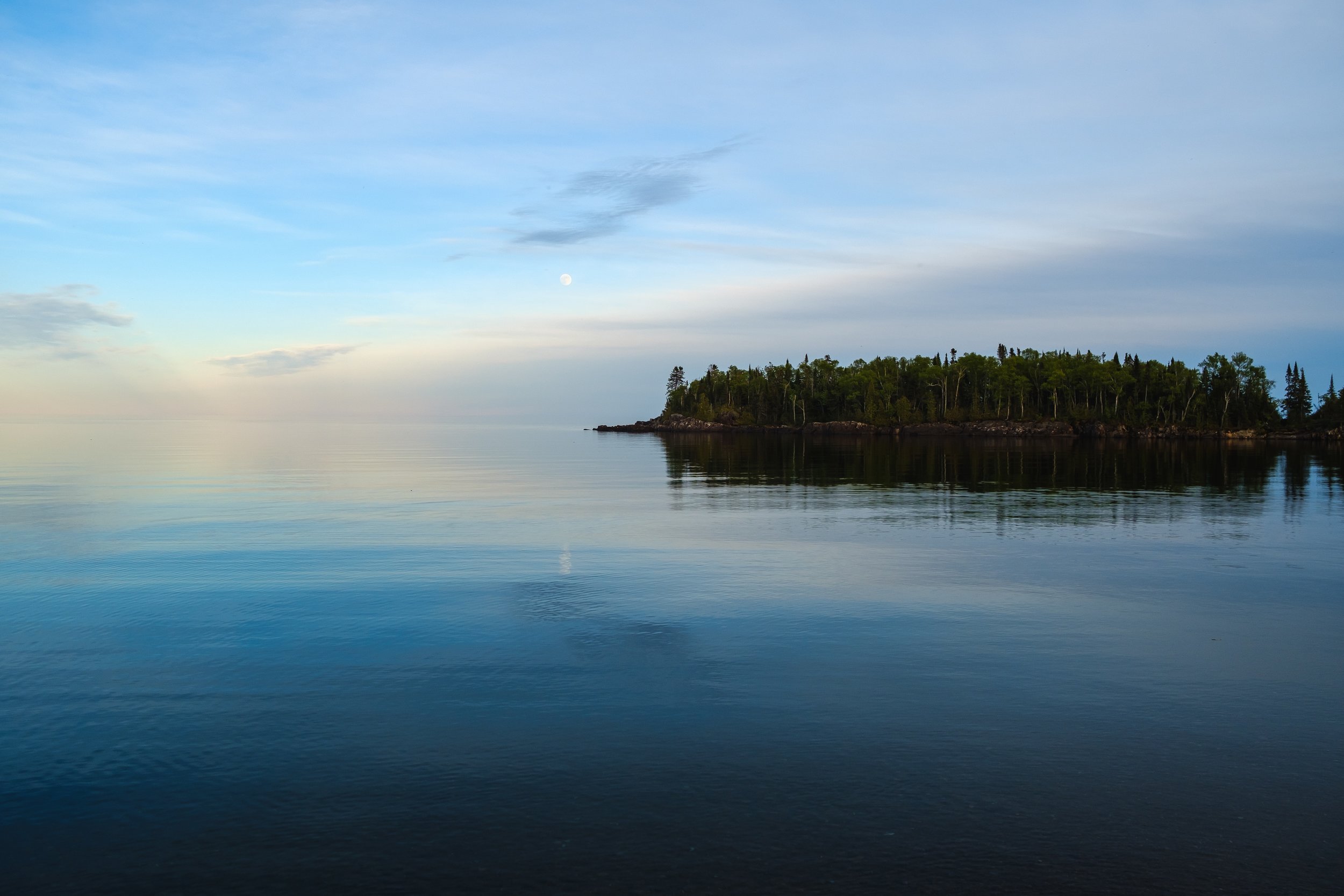  The view of Lake Superior from Grand Marais 