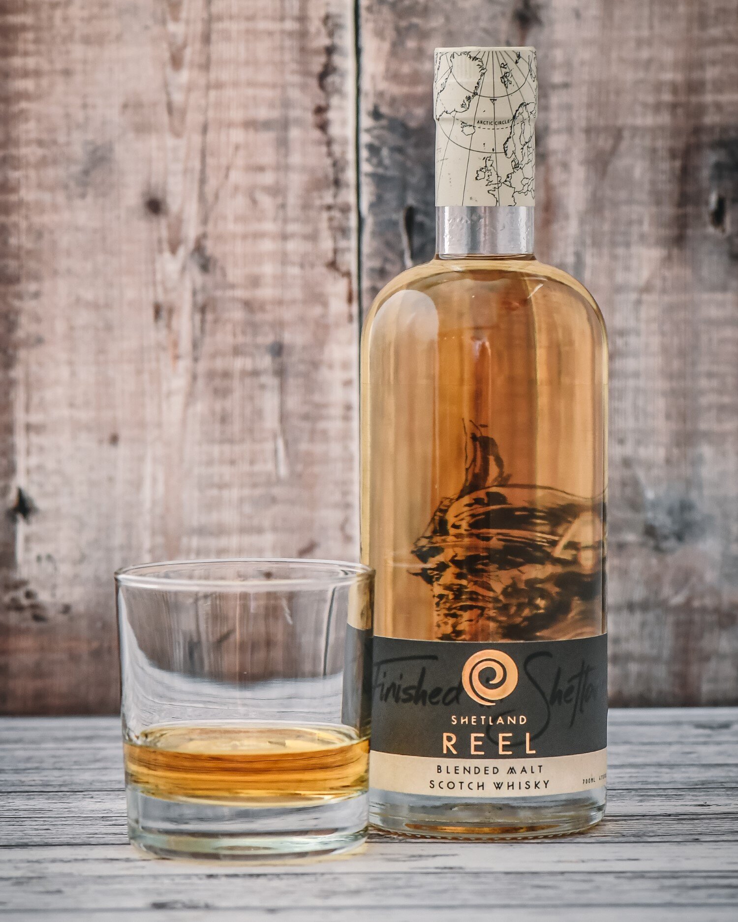Shetland Reel Finished In Shetland Blended Malt Scotch Whisky 