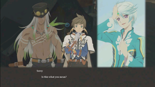 Zaveid is interested in looking at babes. Sorey is only interested in looking at Mikleo.