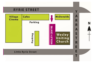 Wesley Centre Map.png