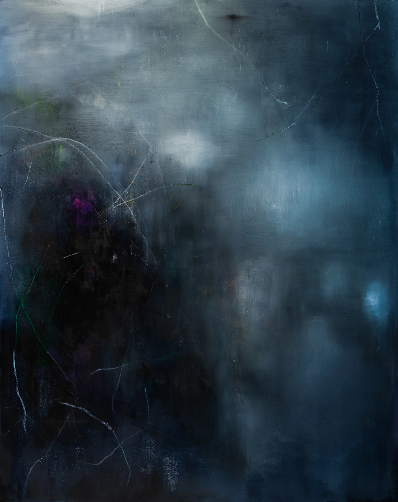 Laughing Along 60” x 48” I Oil on canvas