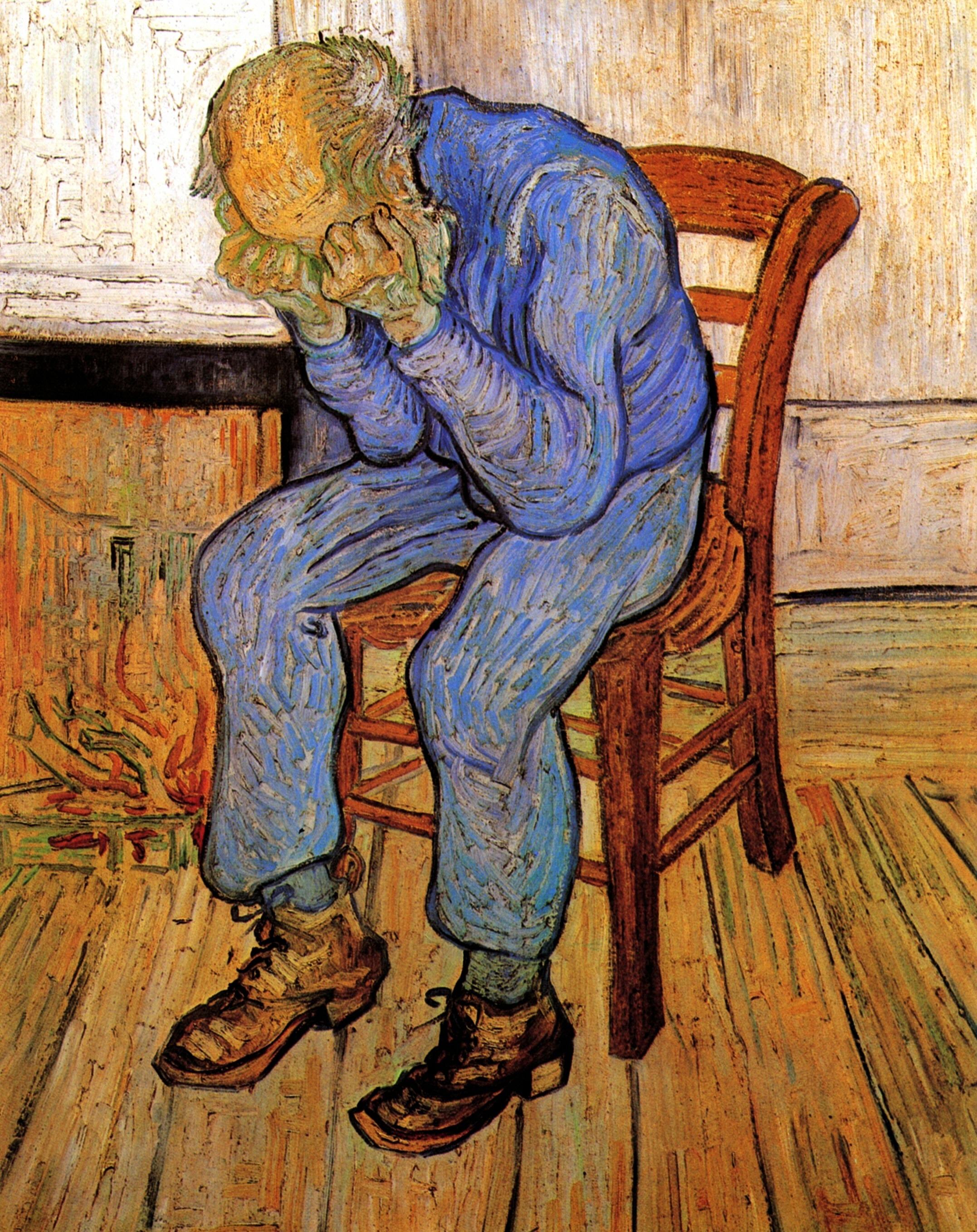 "Old Man in Sorrow on the Threshold of Eternity" by Vincent Van Gogh