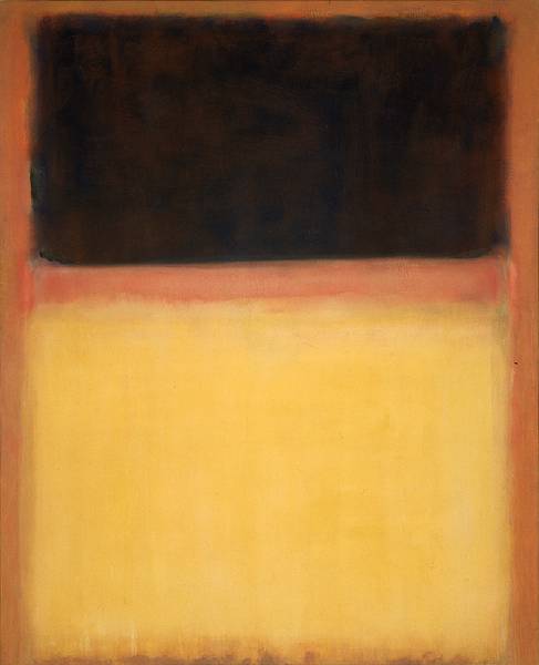 "Dark Over Light Earth" by Mark Rothko (1954)