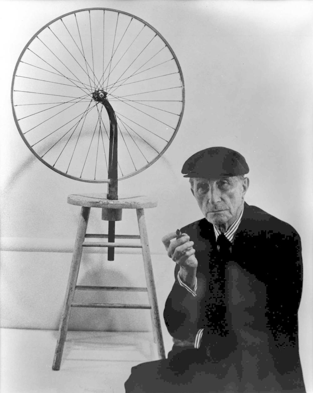 "The Bicycle" by Marcel Duchamp
