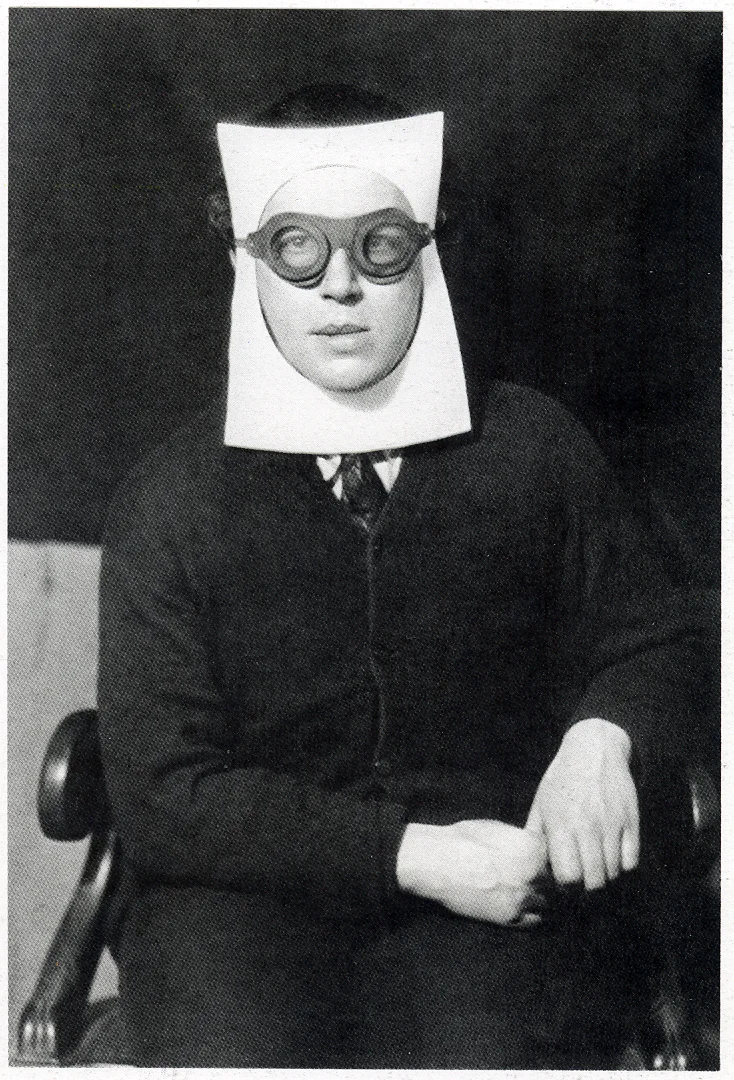 Photo by Man Ray, "Andre Breton" (1930)