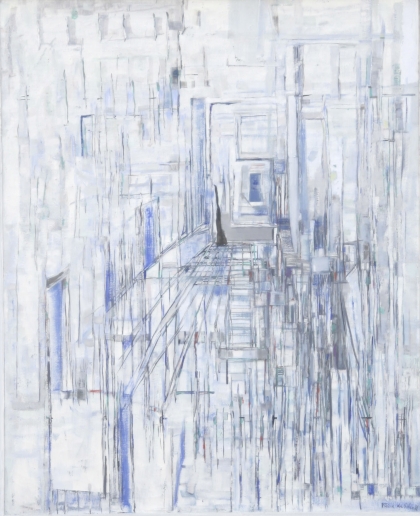 "Passage of the Mirrors" by Maria Helena Vieira da Silva (1981)