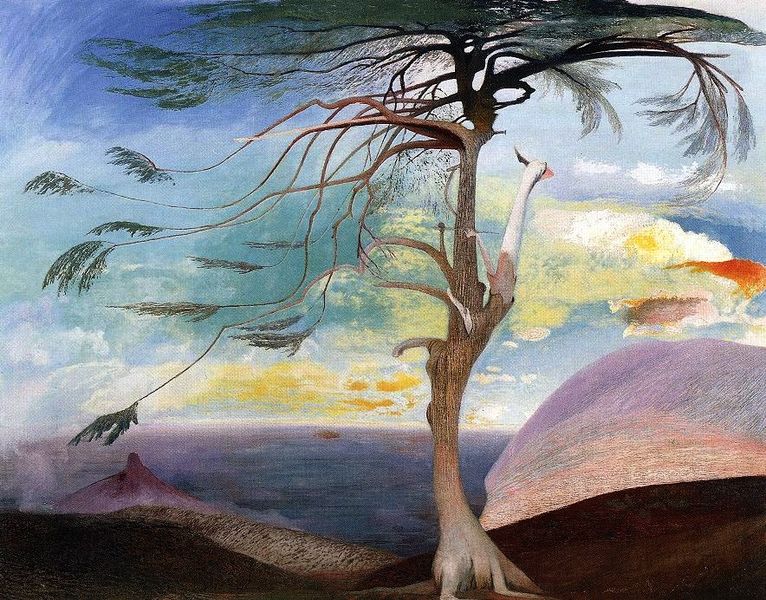 Tivadar Csontvary "The Lonely Cedar" (1907)