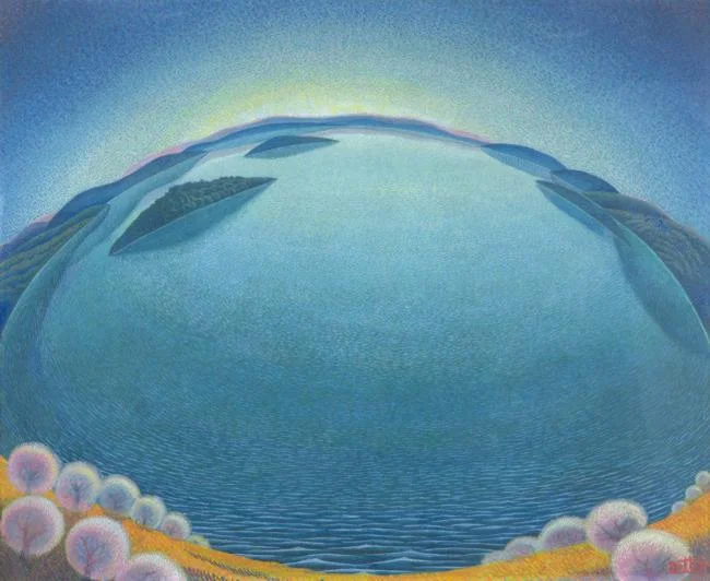 Gerardo Dottori Lago-alba (1942)