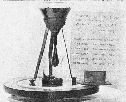 The "Pitch Drop Experiment" University of Queensland Physics Museum, Begun in 1927