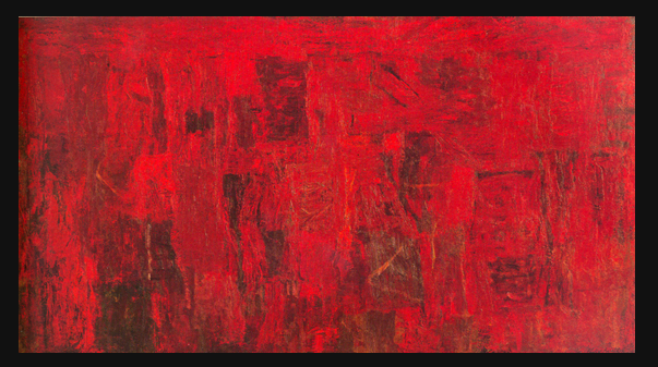 "Red Painting" by Philip Guston (1950)